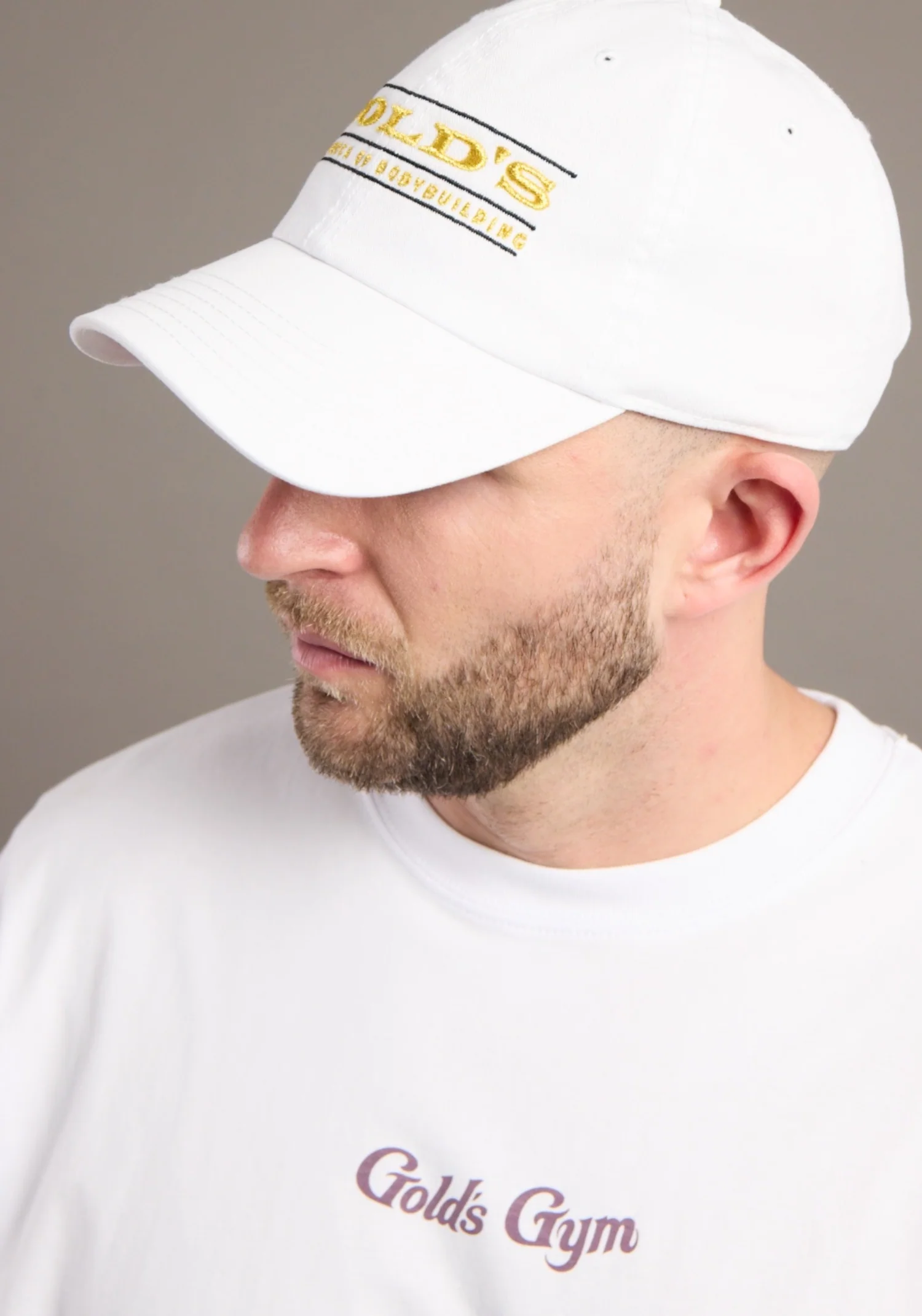 Gold's Gym® - 90s White Hat - (60th Anniversary Collection) - Image 6