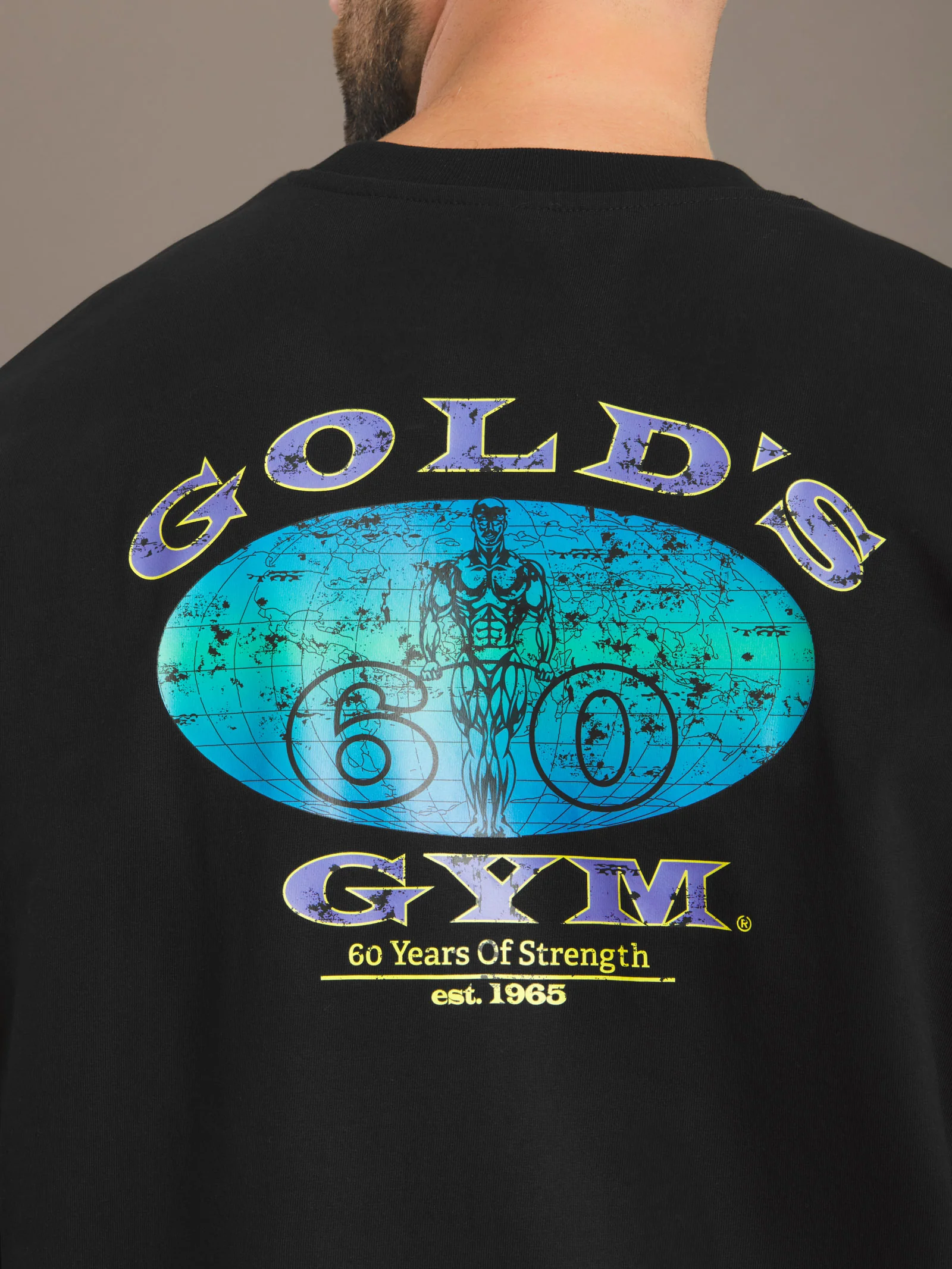 Gold's Gym® - 90's Long Sleeve Tee - (60th Anniversary Collection) - Image 4