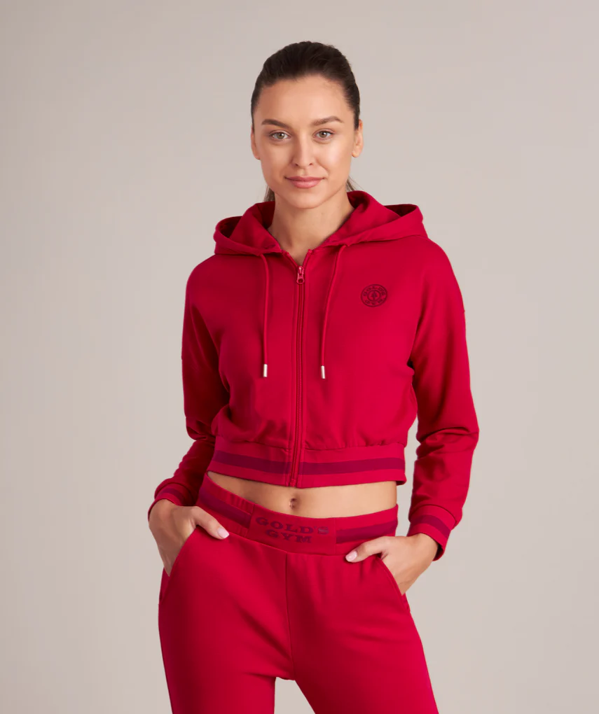 Gold's Gym® - Women's Crop Top Hoodie - Classic - Image 11