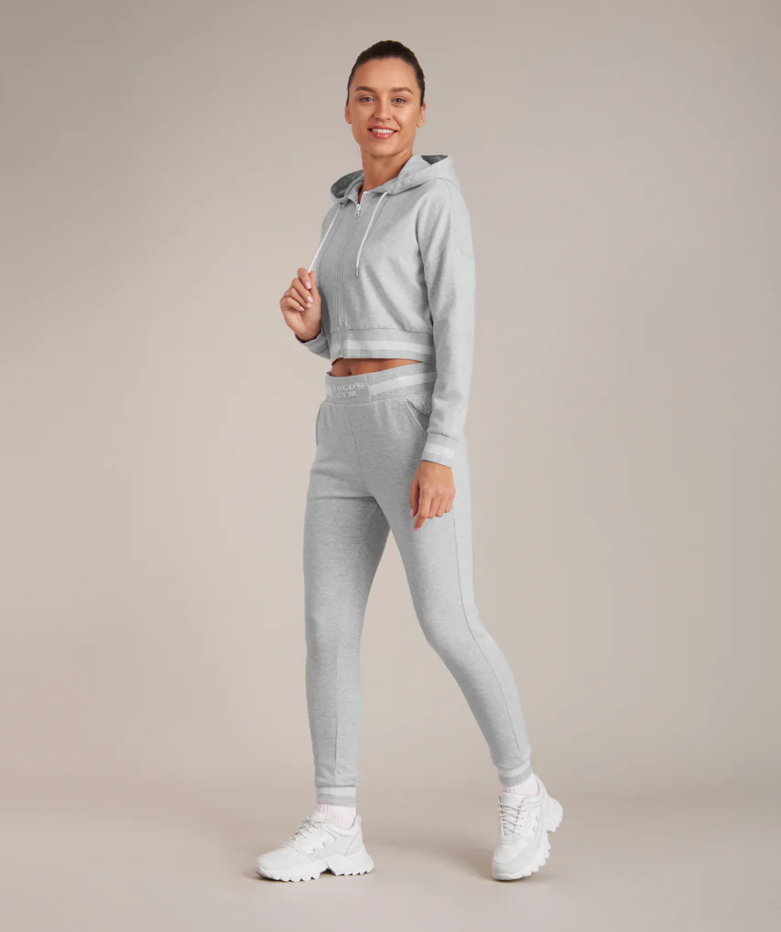 Gold's Gym® - Women's Crop Top Hoodie - Classic - Image 3