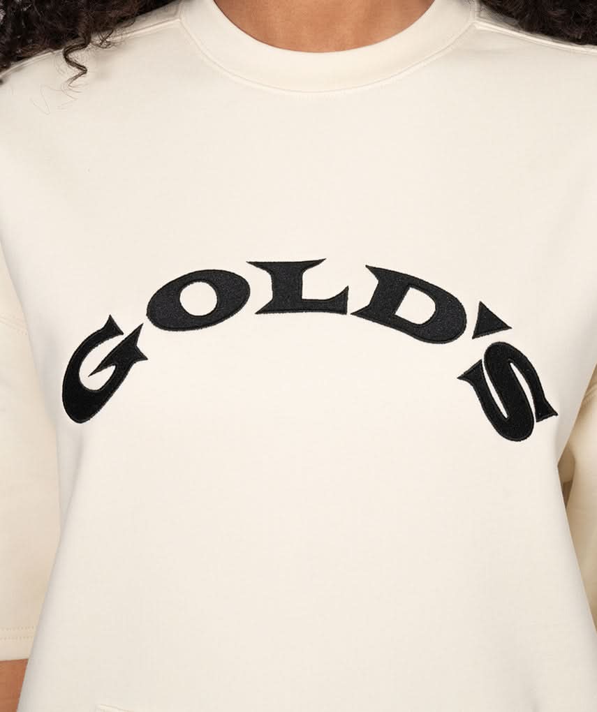 Gold's Gym® - Oversized Fleece Short-Sleeve Sweater Shirt with Pockets - Image 5