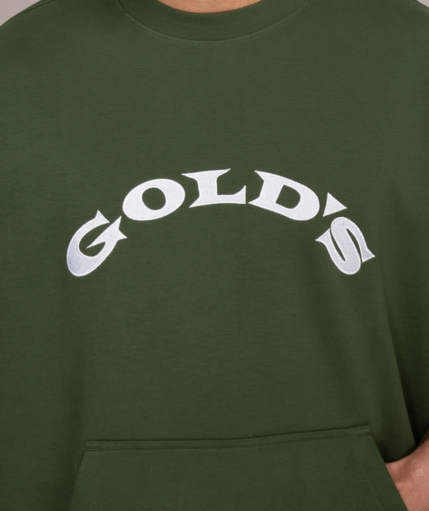 Gold's Gym® - Oversized Fleece Short-Sleeve Sweater Shirt with Pockets - Image 7
