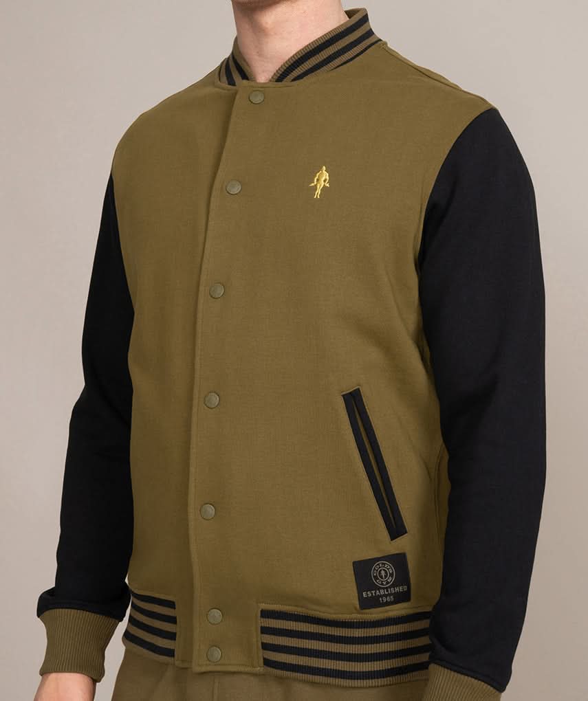 Gold's Gym® - Varsity Baseball Sweat Jacket - Image 15