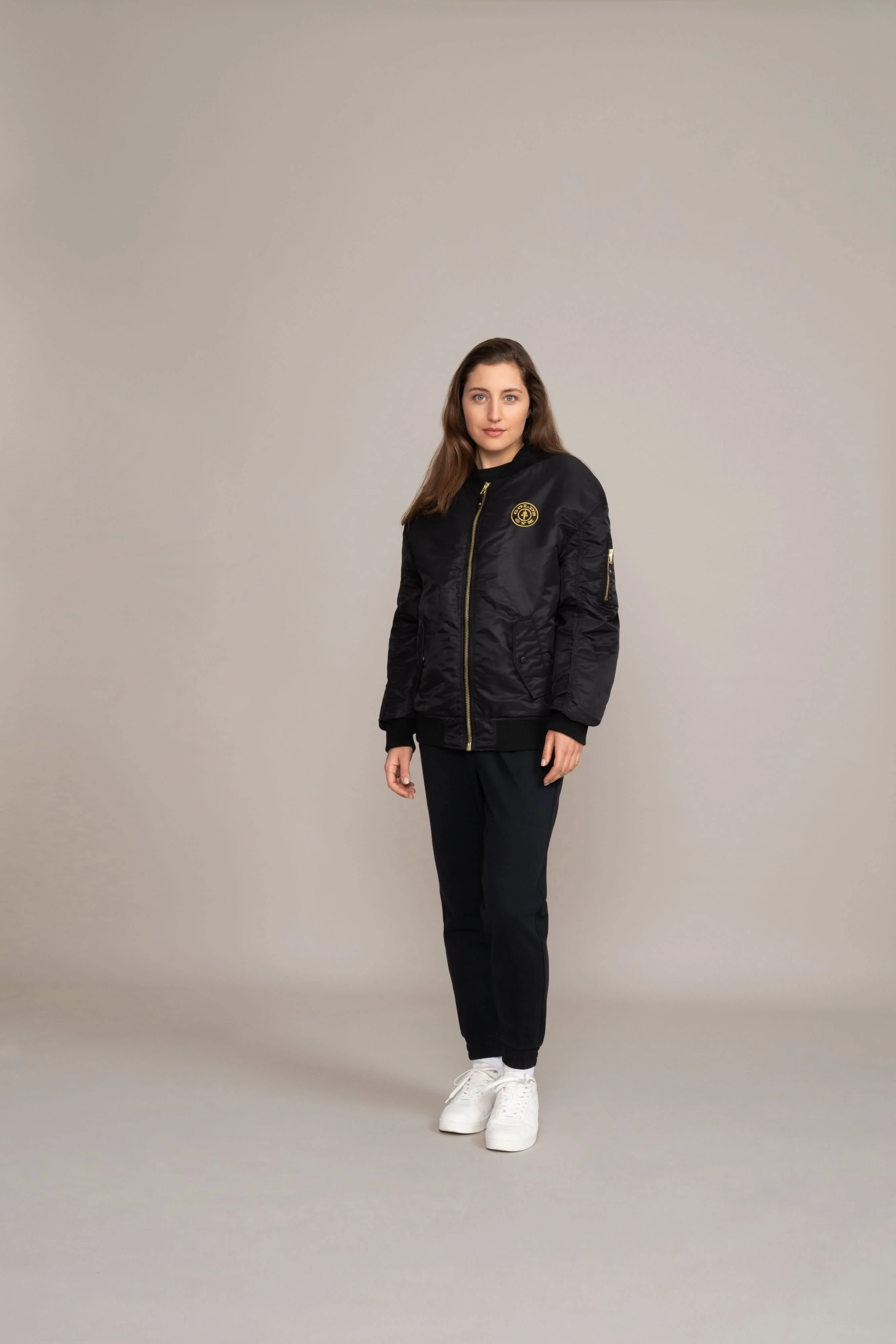 Gold's Gym® - Weight Plate Bomber Jacket - Image 5